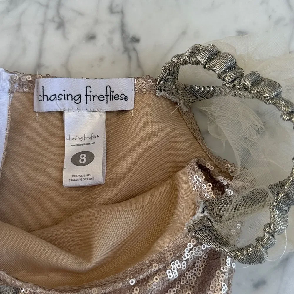 Chasing Fireflies Batty Ballerina Witch Costume size 8